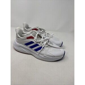 Adidas Alphaedge Bounce Running Shoe White Red Blue  Size 9 New!